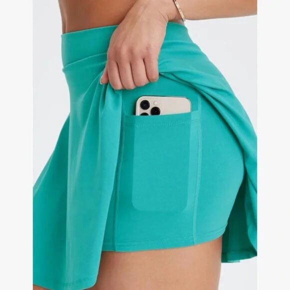 Fabletics Flounce Ultra High-Waisted Tennis & Golf skort Skirt w/built in Shorts - Picture 2 of 8